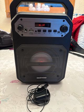 Altavoz Portátil Daewoo Negro
