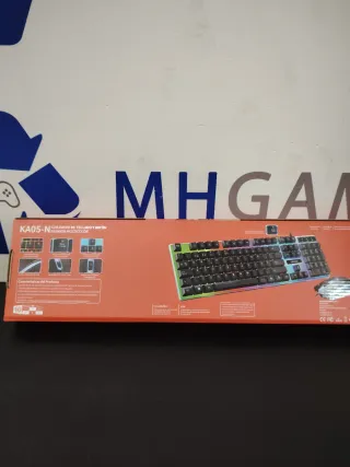 Kit Teclado y Ratón Temco KA05-N LED Multicolor