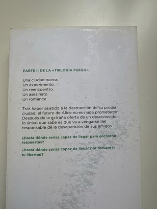 Trilogía Fuego 2. Ciudades de cenizas