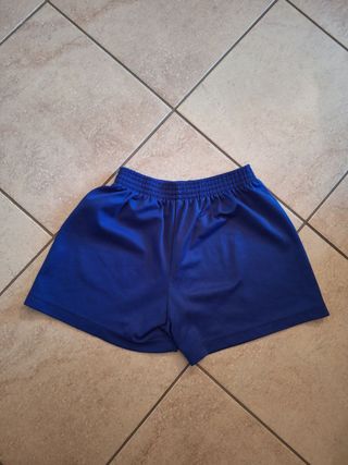 PANTALONCINI SPORTIVI BLU DA DONNA