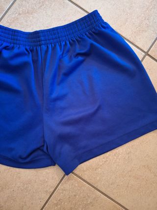 PANTALONCINI SPORTIVI BLU DA DONNA