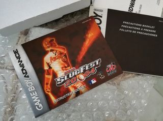 MLB 2004 Slugfest Game Boy Advance NTSC USA CIB