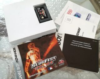MLB 2004 Slugfest Game Boy Advance NTSC USA CIB