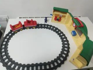 Estación de tren Playmobil 1.2.3