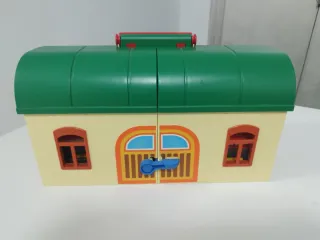 Estación de tren Playmobil 1.2.3