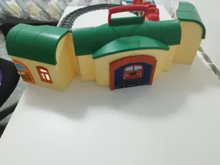 Estación de tren Playmobil 1.2.3