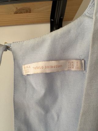 Vestido azul talla S