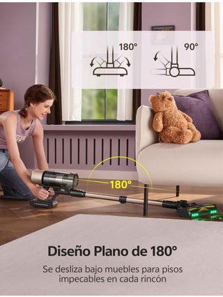 Aspiradora Escoba sin Cable 50Kpa 65Min