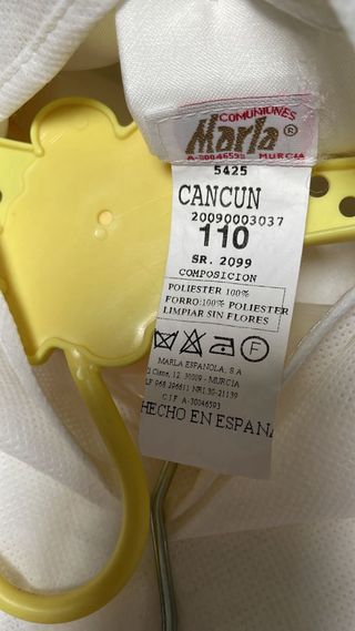 Traje de Comunión Blanco