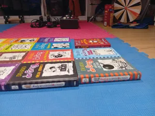 Conjunto de libros diario de Greg.