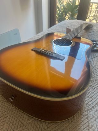 Guitarra Stix Acústica Sunburst con adicionales