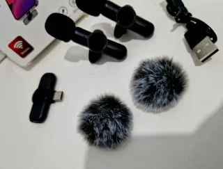 Microfone Lapela Sem Fio