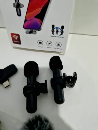 Microfone Lapela Sem Fio