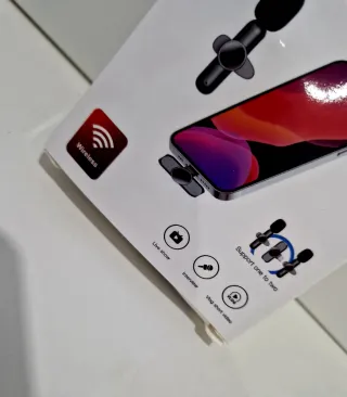 Microfone Lapela Sem Fio