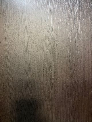 Mueble auxiliar baño madera y plástico