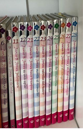 Colee ion literatura infantil Junie B Jones