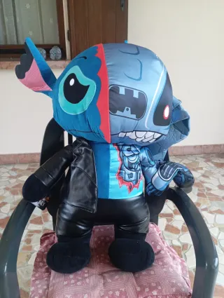 Peluche Stitch Mezzo Robot Mezzo Stitch