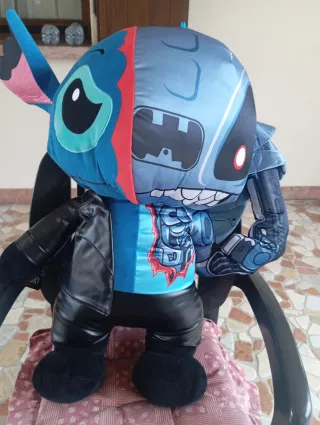 Peluche Stitch Mezzo Robot Mezzo Stitch