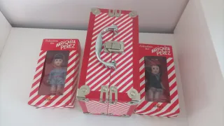 Maleta Mariquita Pérez con 8 mini muñecas