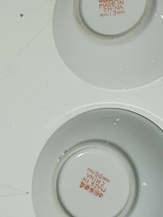 Lote 11 piezas porcelana asiática