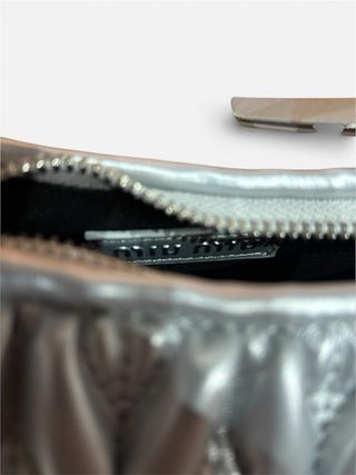 Borsa Miu Miu Wander Nappa Matelassé Azzurra