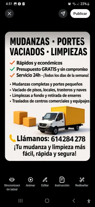 Portes y trasportes david muy económico