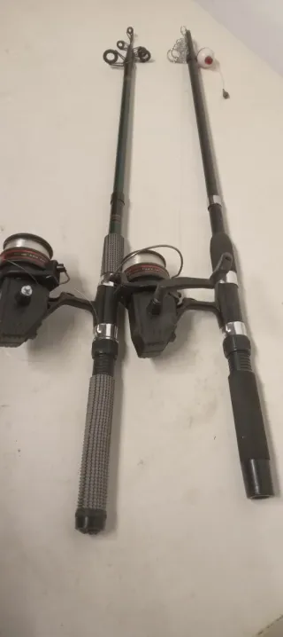 2 Cañas de Pescar con Carretes