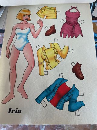 Muñecas Recortables Modelos Nº 8