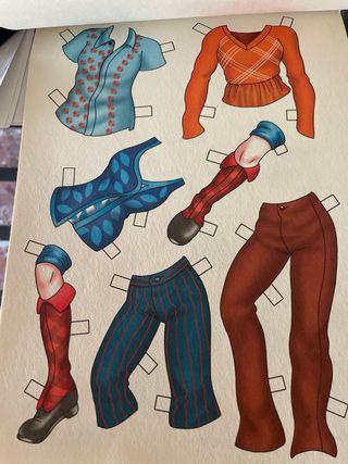 Muñecas Recortables Modelos Nº 8