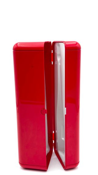 Frigo Porta Bottiglia Rosso Vintage