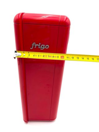 Frigo Porta Bottiglia Rosso Vintage