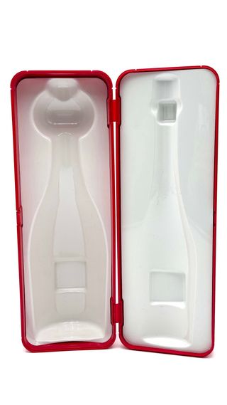 Frigo Porta Bottiglia Rosso Vintage