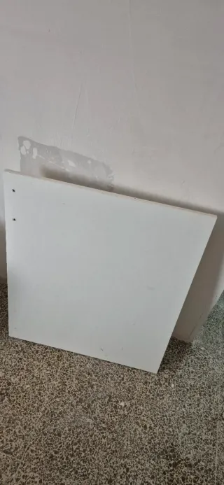 Puerta armario cocina blanca