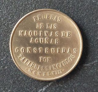 Pruebas de las Máquinas de Acuñar