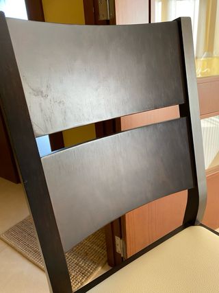 Mesa comedor cristal y 8 sillas