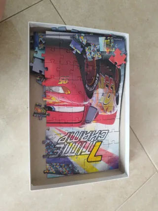 Puzzle Cars 3 160 piezas niños 6 años