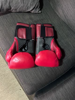 Guantes Boxeo Everlast Elite Rojos talla L 14 oz