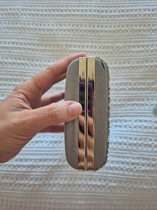 Bolso de fiesta plata