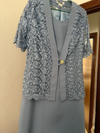 Traje 2 piezas MODAS VARPA azul t 44