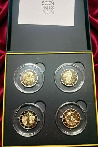 2 Euros Francia JJOO 2024 Caja Proof