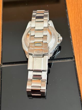 Reloj Rolex Submariner Negro y Plateado