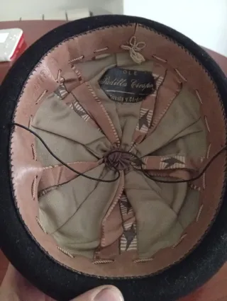 Sombrero Calañés Negro y Rojo