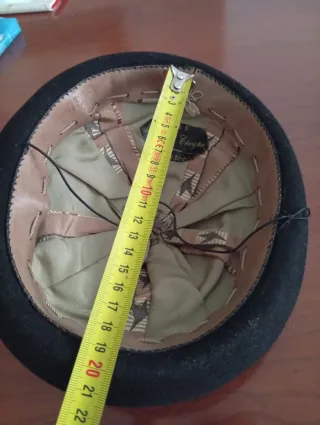 Sombrero Calañés Negro y Rojo