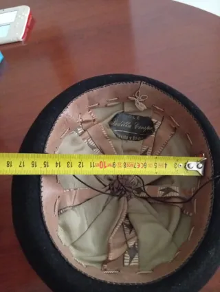 Sombrero Calañés Negro y Rojo