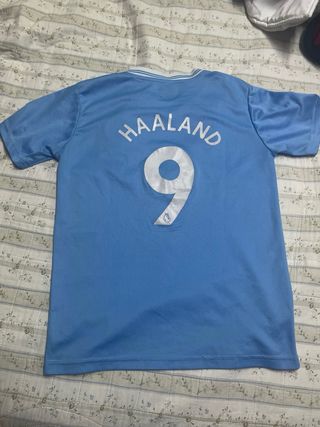 Camiseta y pantalón corto Manchester City Haaland