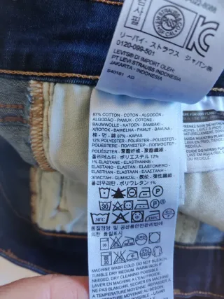 Levi's Jeans Niña Azul Talla 25