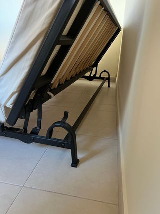 Sofá Cama 3 Plazas Colchón Espuma