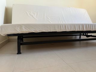 Sofá Cama 3 Plazas Colchón Espuma