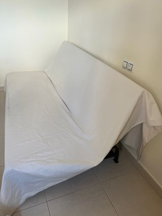 Sofá Cama 3 Plazas Colchón Espuma