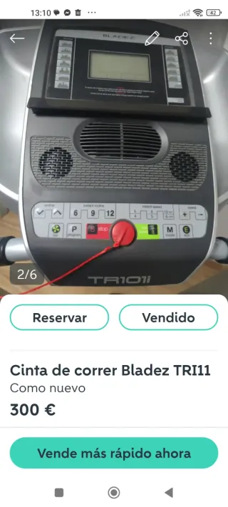 Cinta de correr BladeZ